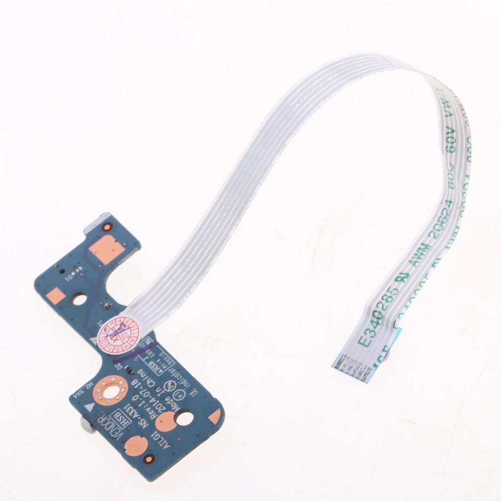 Power Switch Button Board Replacement ON OFF Function Key Board with Cable for Lenovo Thinkpad Z70 80 G70 70 G70 50 NS A331