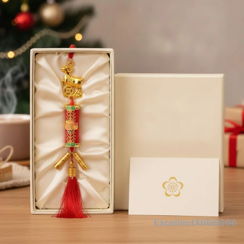 Year of the Sheep Wall Hanging Ornament Eco-friendly Material Lucky New Year Decor for Living Room