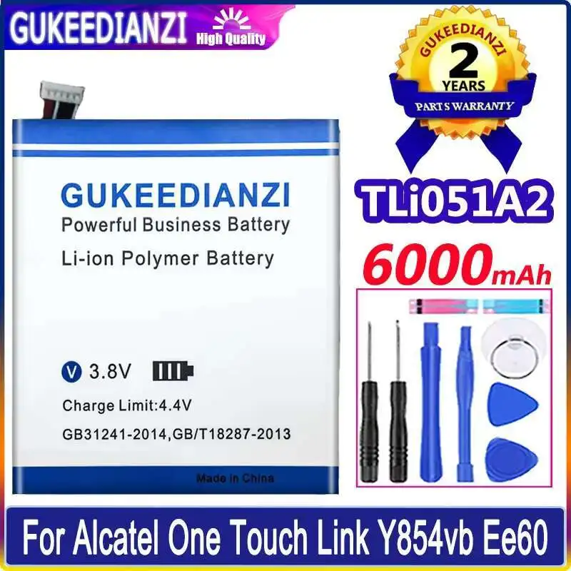 

Для Alcatel One Touch Link Y854vb Ee60 маршрутизатор Tli051a2 безопасный аккумулятор емкостью 6000 мАч