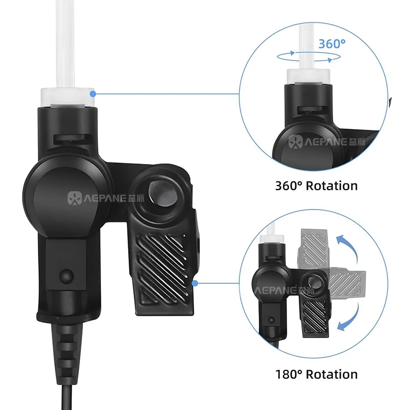 Auricular para walkie-talkie con micrófono, auricular para cp200d, cls1110, cls1410, rdm2070d, cp185