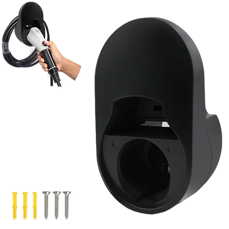 EV Charger Holder Holster Dock For Electric Vehicle Type1 Charging Cable Extra Protection Leading Wallbox