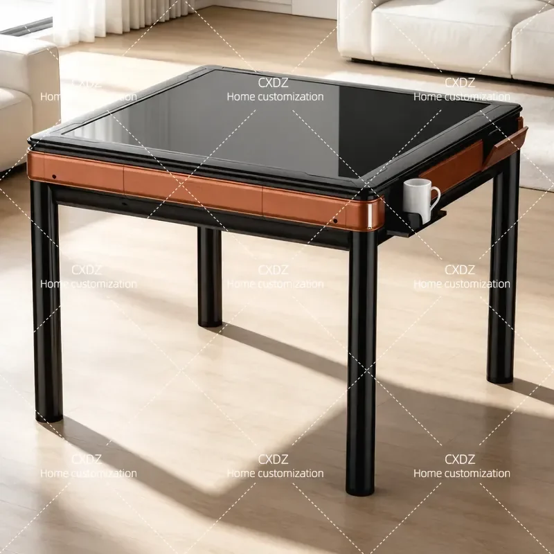 Automatic Mahjong Table Smart Home Dining Table Dual Purpose Multi Function Machine Four Player Mahjong Table