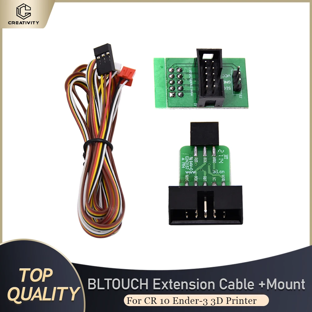 Creativity  BLTOUCH Extension Cable +Mount For CR 10 Ender-3 With Screws Wrench Normal Controller Board Printer Connection Kit