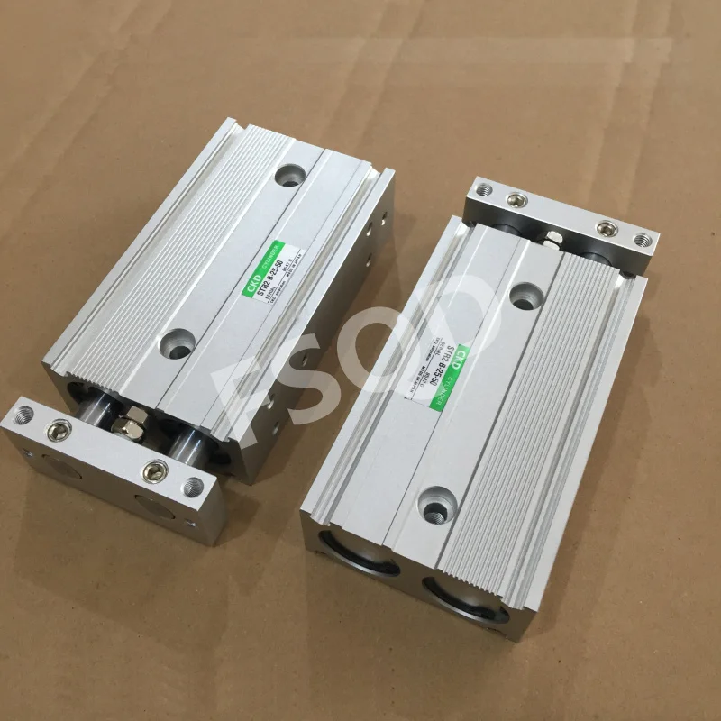 1PC Super double piston rod cylinder STR2-M-10-10 STR2-M-16-10,15,20,25,30,45,50,60,70,80,90,100 STR2 Series FOR CKD