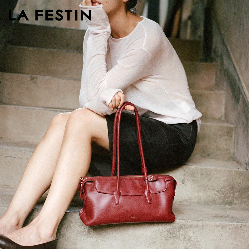 LA FESTIN Original Brand Shoulder Bags 2026 Tote Bags Large Women's Bag Luxury Designer Bags New Hand Bag Ladies