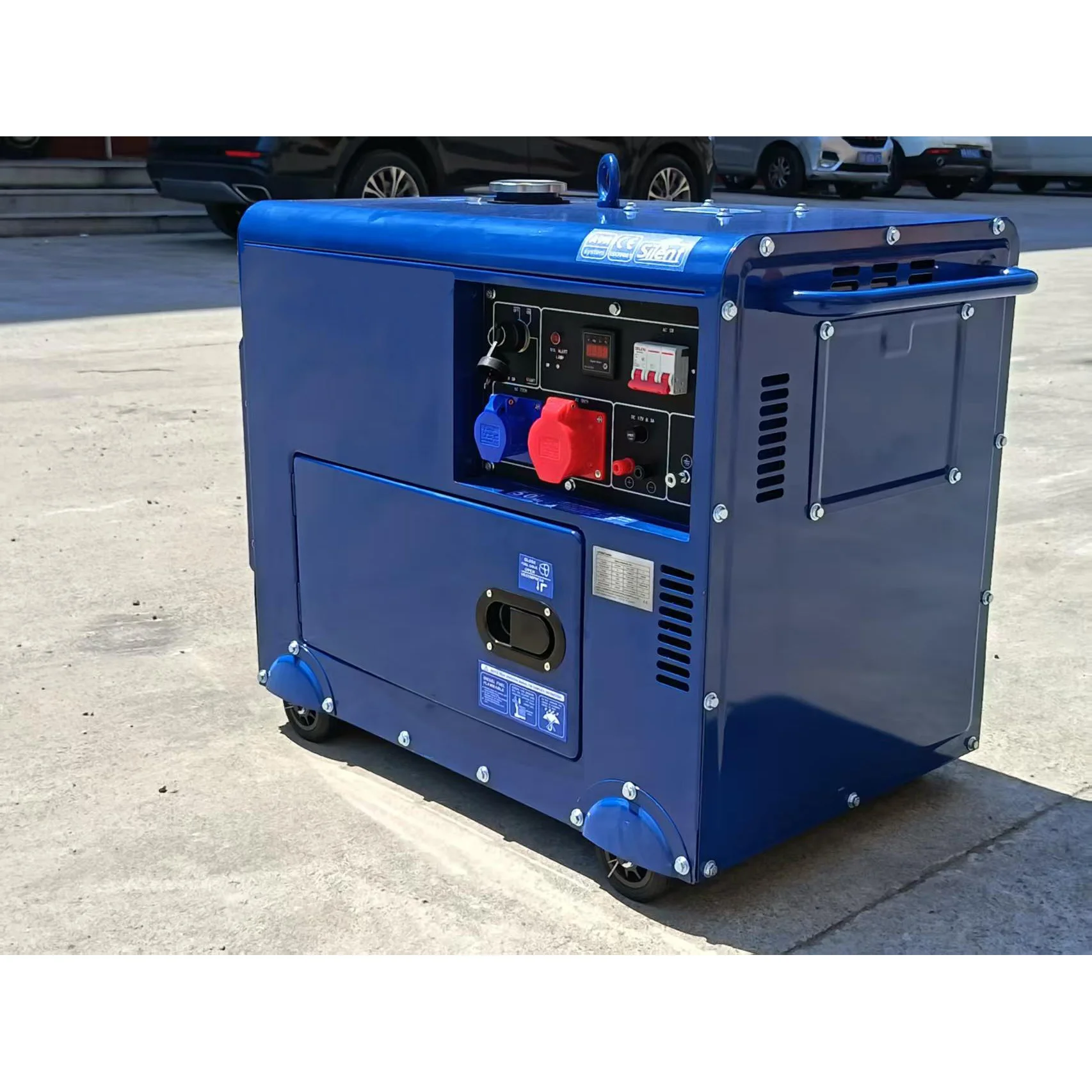 Open/Silent Portable Diesel Generator For Home Small Power Dynamo 2kw/3kw/4kw/5kw/6kw/8kw/9kw/10kw/12kw/15kw 220v 380v 48v