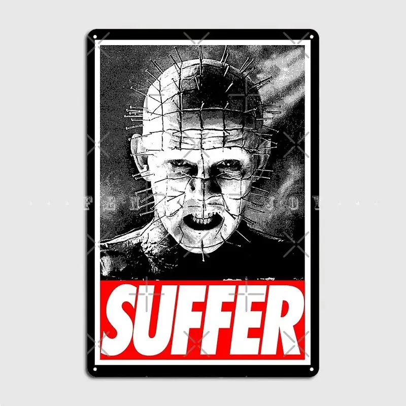Pinhead Hellraiser Metal Sign Wall Pub Club Bar Vintage Plates Tin Sign Poster