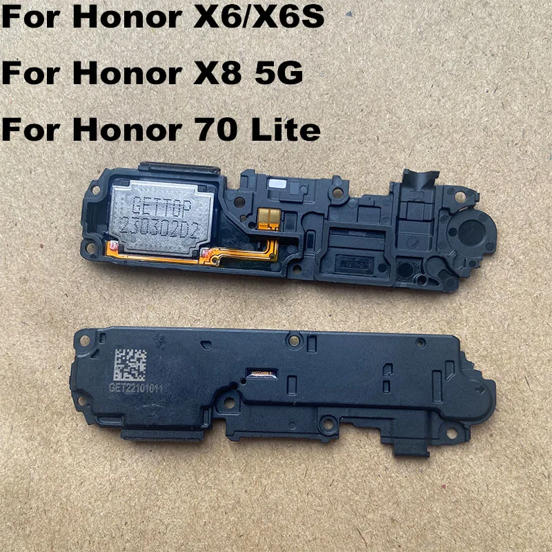 For Honor X6 X6S X8 5G Loudspeaker Flex Cable Loud Speaker Ringer Buzzer Module Smartphone Replacement PartS For Honor 70 Lite