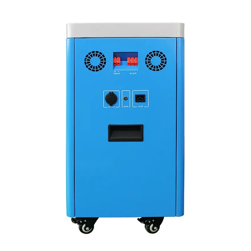 Solar 5KW 5120WH 51.2v100ah Home Generator System Portable Outdoor Power Station 3000w 3kw Solar Inverter with Charge Controller