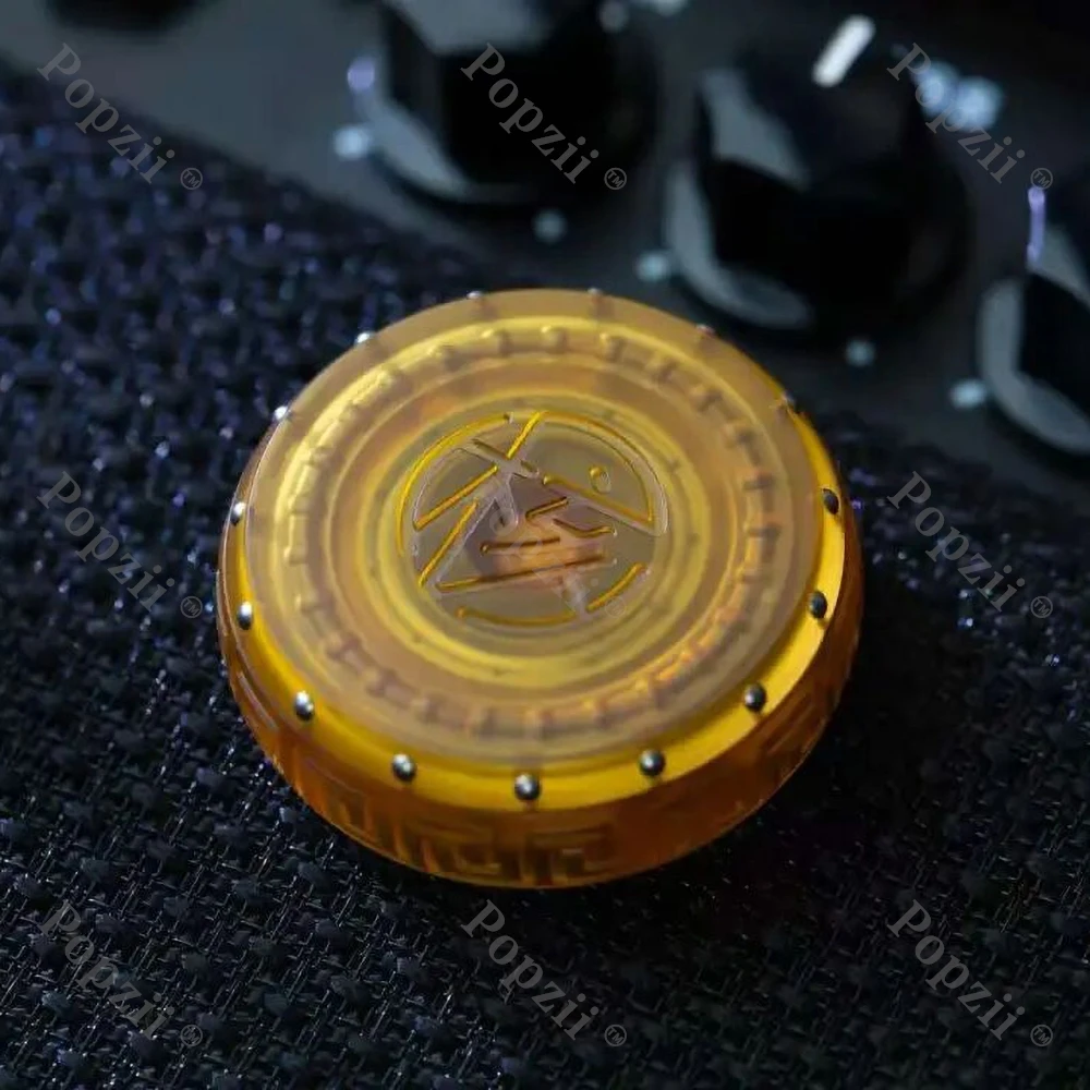 WANDER Z tambour de choc EDC, pièce de monnaie à cliquet magnétique, Fidget Spinner, gyroscope du bout des doigts, ornement de Table, jouets d'anxiété