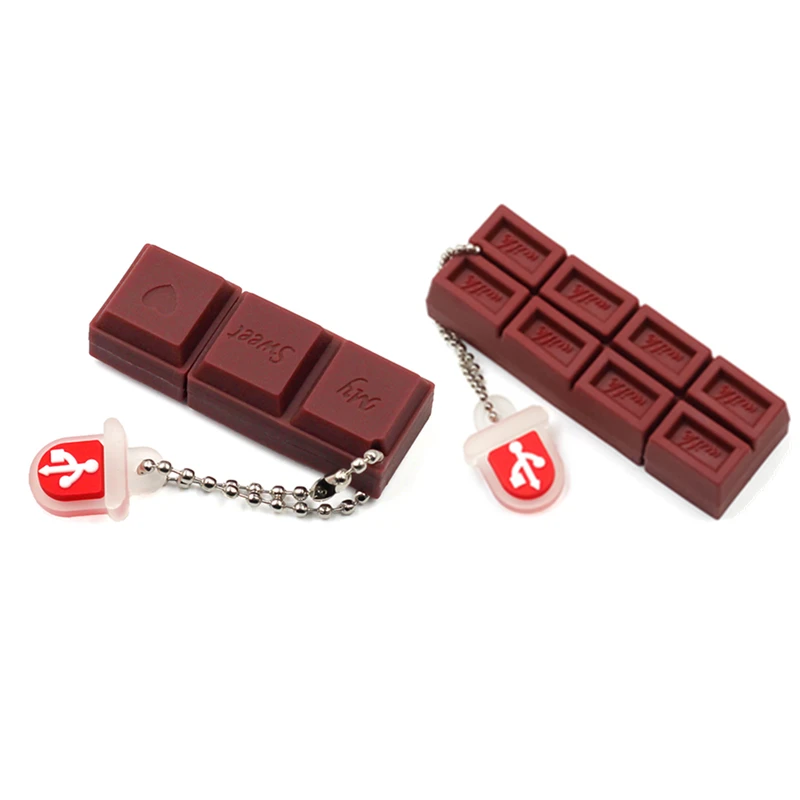 Chocolate fun USB flash drive pendrive 512GB 256GB 128GB 64GB 32GB Flash Memory 16GB 8GB 4G Pen Drive Stick memory stick fashion