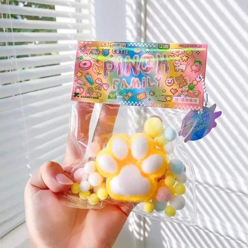 

76HF Squeezable Hamster Toy Animal Squeeze Toy for Students and Office Workers Hand Relaxation Slow Rising