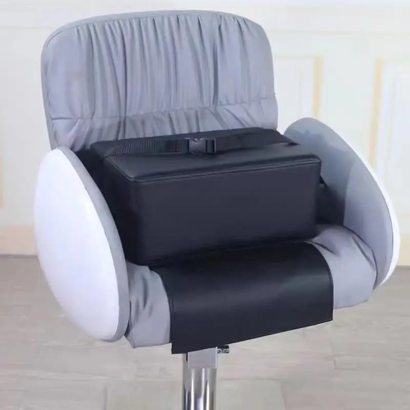 Barber Child Booster Seat PU Leather Salon Kids Haircut Stool Cushion Professional Children's Styling Chair Hair Cutting Seat