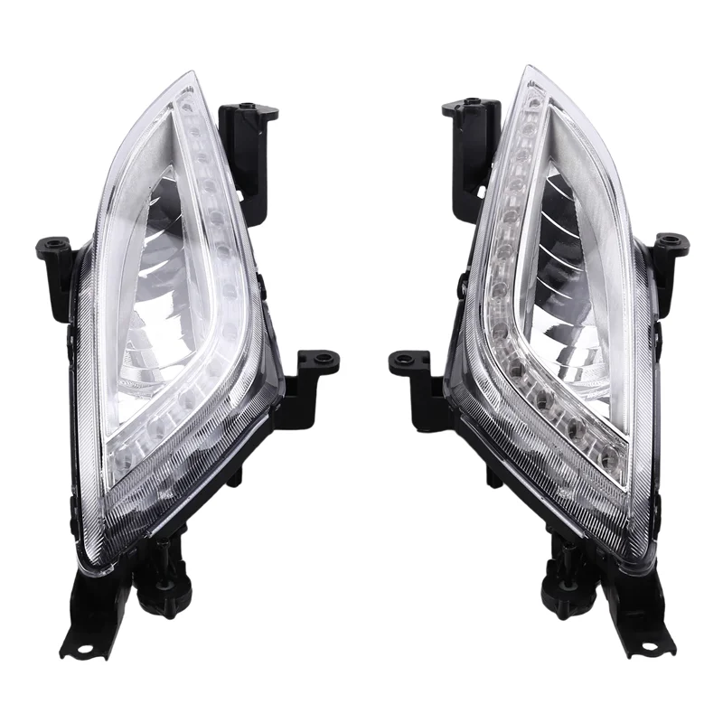 

Top Sale Front Bumper Fog Lights LED Foglamps Car Accessories Lamp For Hyundai Elantra GT I30 2012-2016