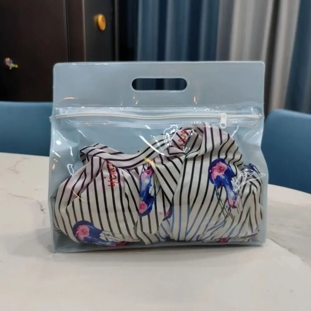 Zipper Design Travel Toiletries Bag Thickened Material Large Capacity Waterproof Organizer Bag Toiletry Makeup Bag