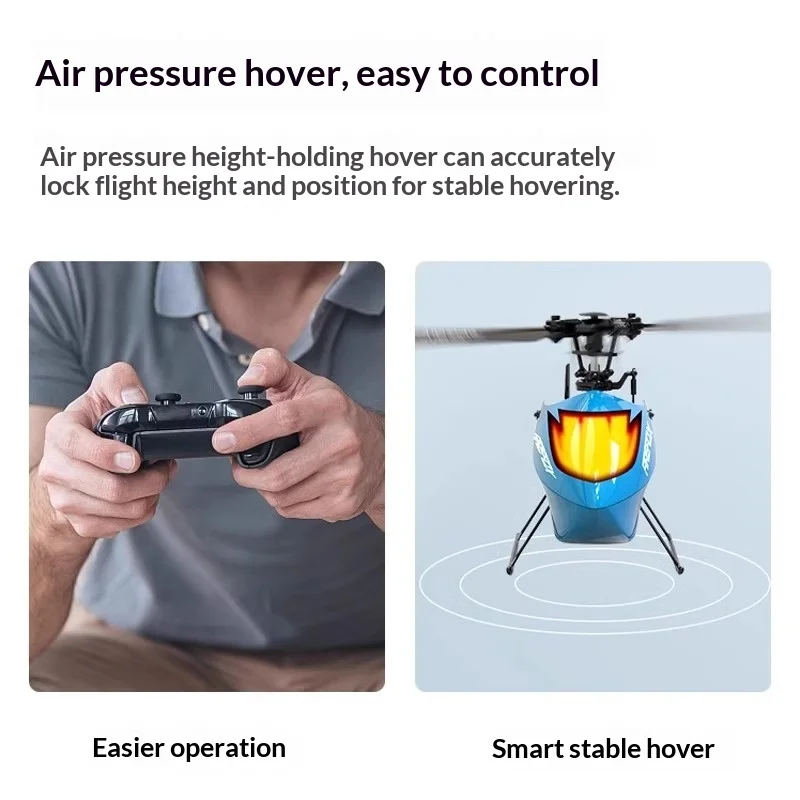 Rc Era C129 V2 2.4g 4ch Rc Helicopter Flybarless 6-Axis Gyro Altitude Hold 3d Flip Beginner Rtf Micro Aircraft