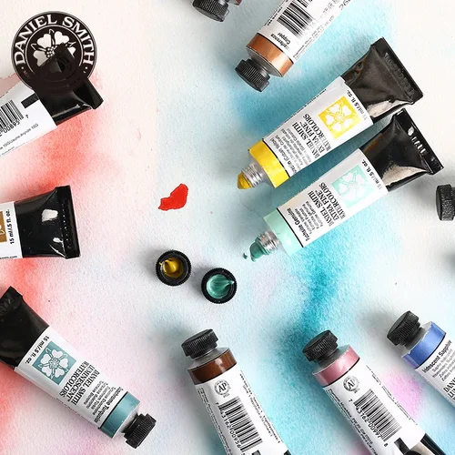 Imagen 2 del producto American DANIEL SMITH Series 1 Mineral Natural Extra fino acuarela Piant 15ml tubo de pintura pintura artistas suministros de dibujo