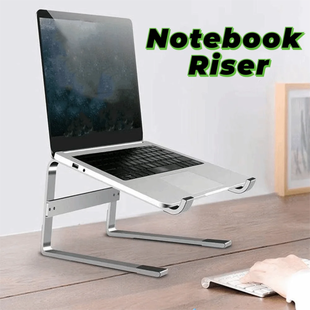 Sturdy Double Layer Laptop Stand Iron Detachable Mount Computer Stand Ventilated Universal Base Laptop Holder Heat Dissipation