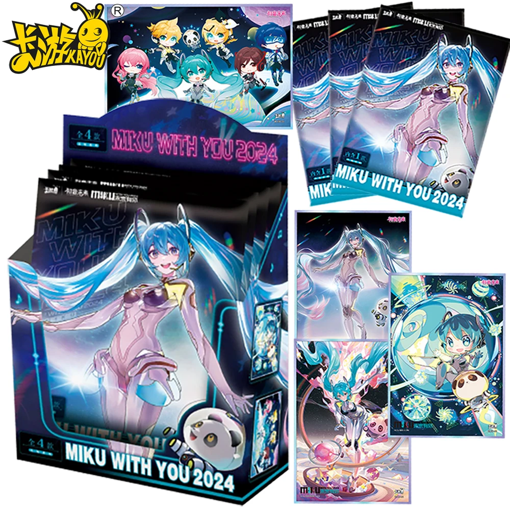 オリジナル-kayou-初音ミクコレクションカード甘くて輝くアニメ仮想アイドルカードフェスティバル奨励ギフト子供のための