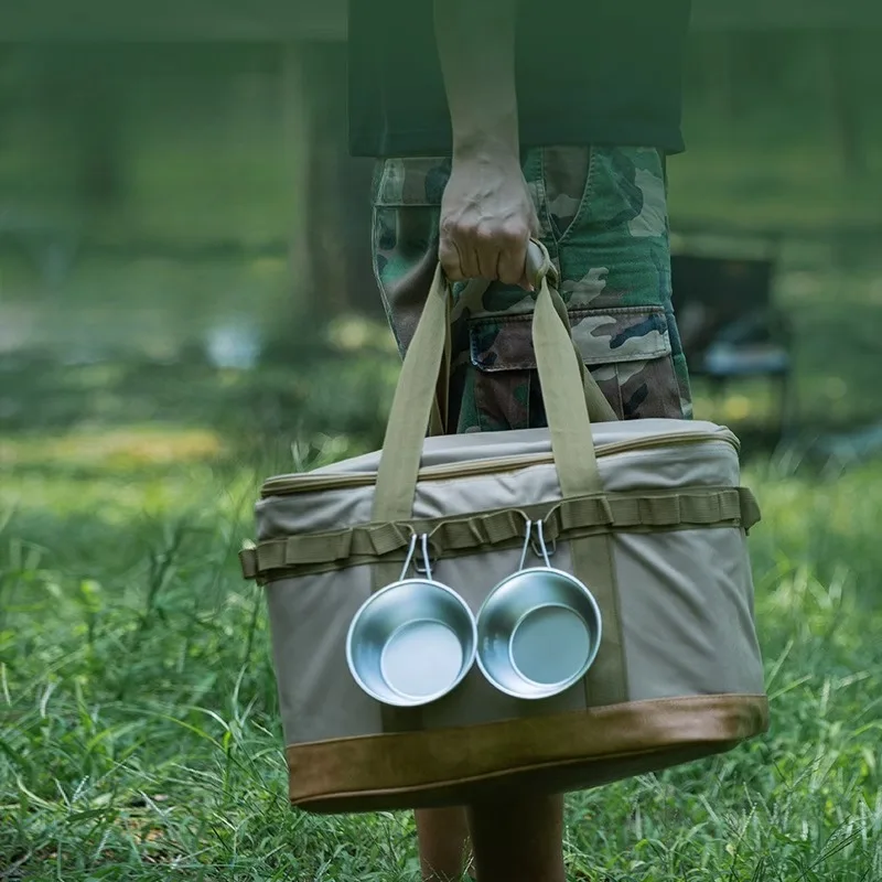 

Oxford Cloth Picnic Outdoor Camping Bag Lightweight Household Storage Large Capacity Bag Anti-collision Tourism Survival Bags