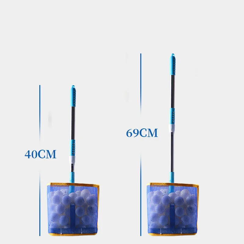 Huieson伸縮式軽量大容量pingpongボールピッカーボールピックアップバスケット