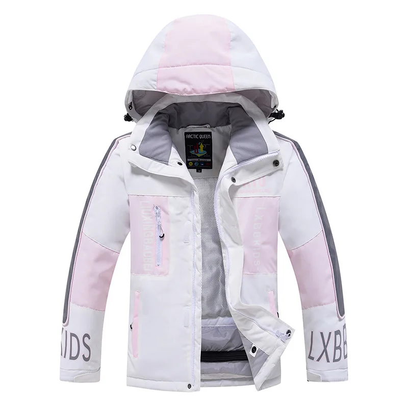 New Children Ski Jacket Boys Girls Winter Outdoor Windproof Water-repellent Warm Thickened Skiing Jackets