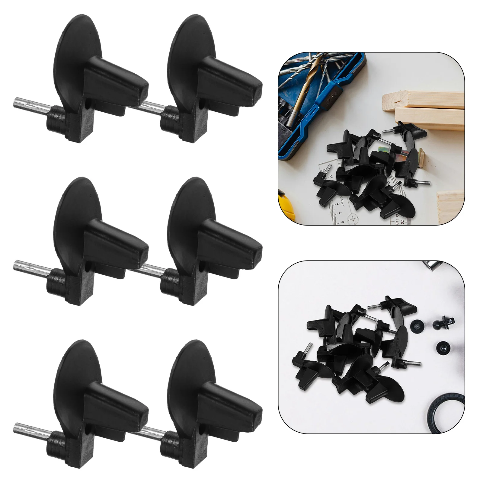 

10Pcs Replaceable Chain Catcher Chainsaw Part Safety Stabilizer Easy Install Compact Keeper Replaceable Chain Catcher