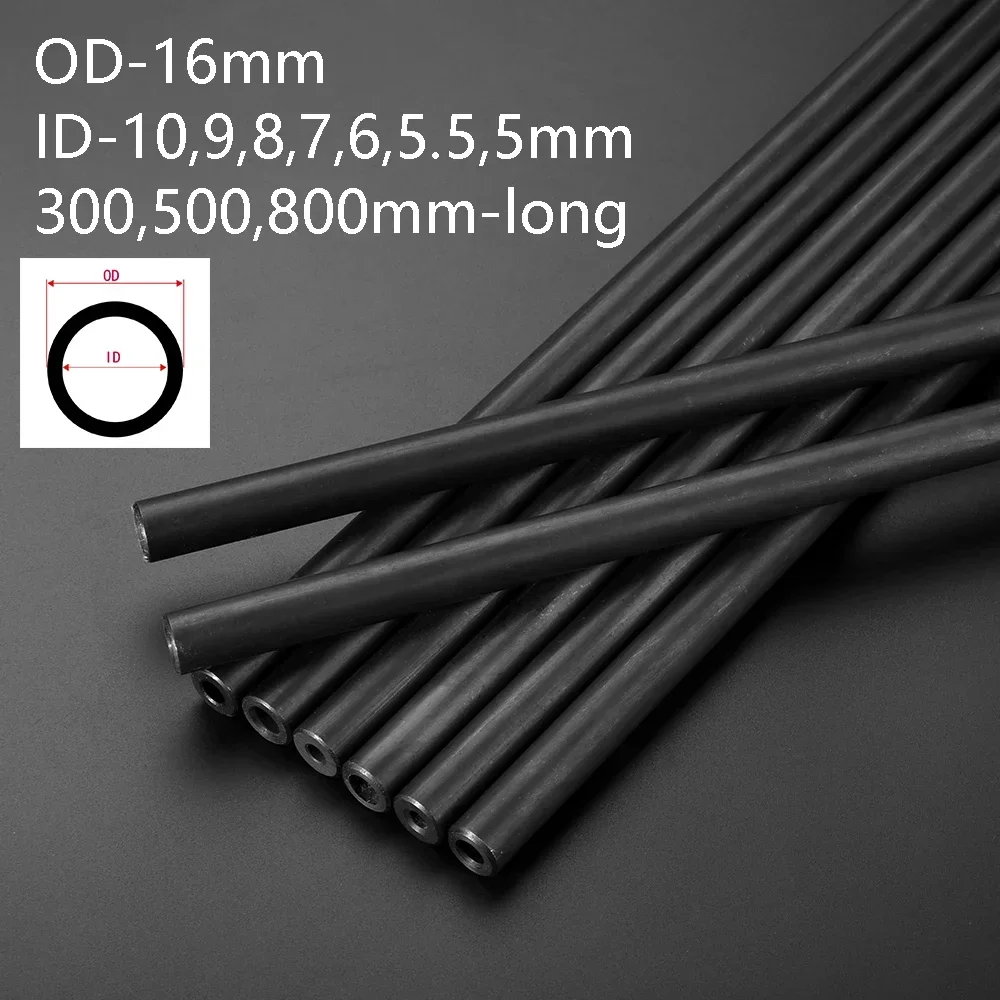 16mm Stahlrohr 300mm lang