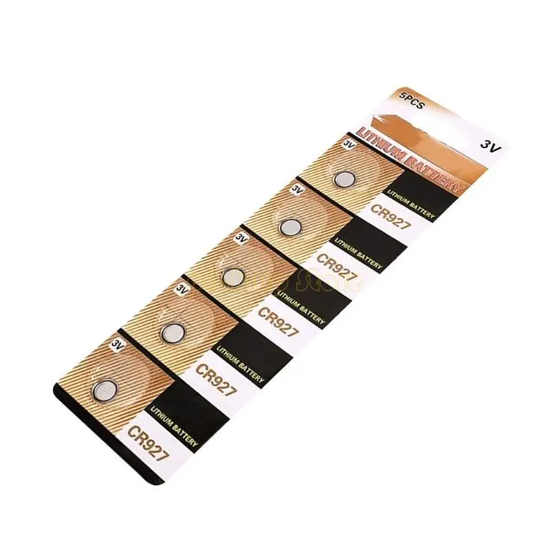5/10 pçs 3v baterias lítio cr927 para controle remoto led luz brinquedo relógio cr927 botão moeda células bateria relógio baterias
