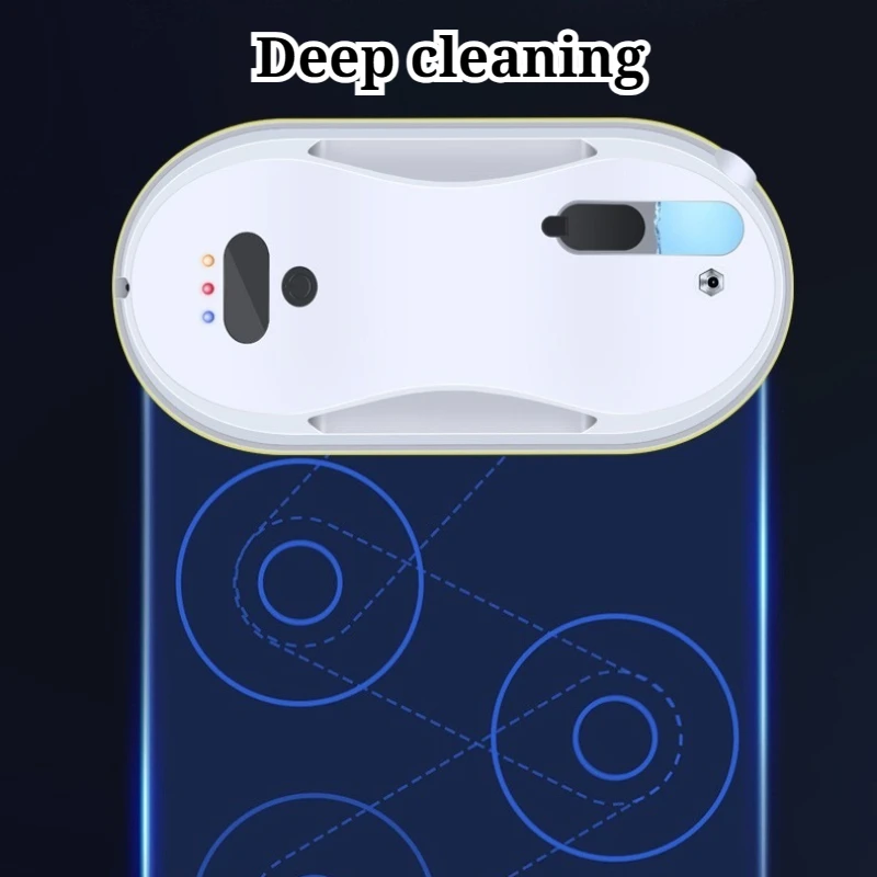 Intelligent Electric Window Cleaning Robot Automatic Strong Suction Force Deep Cleaning Labor-saving Convenient Window Washer