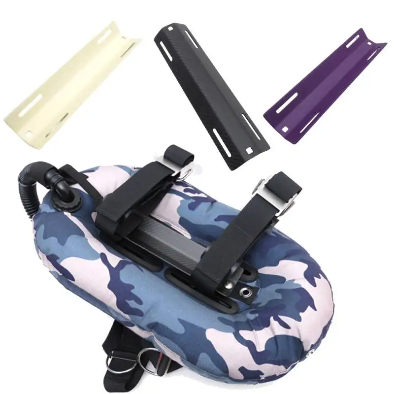 

Single Tank Adapter Carbon Fiber Backplate Hardware Diving Accessories for Underwater Cylinder and Equipment