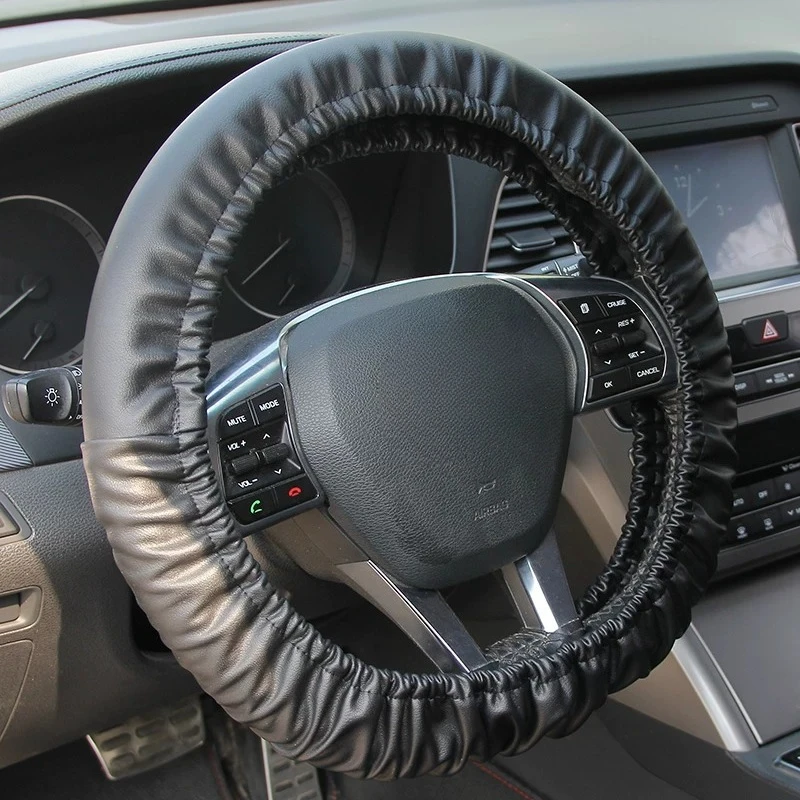 5pcs Auto Maintenance Steering Wheel Protective Cover, Disposable Reusable Anti-fouling Handle Cover for 4S Shop Car Repair