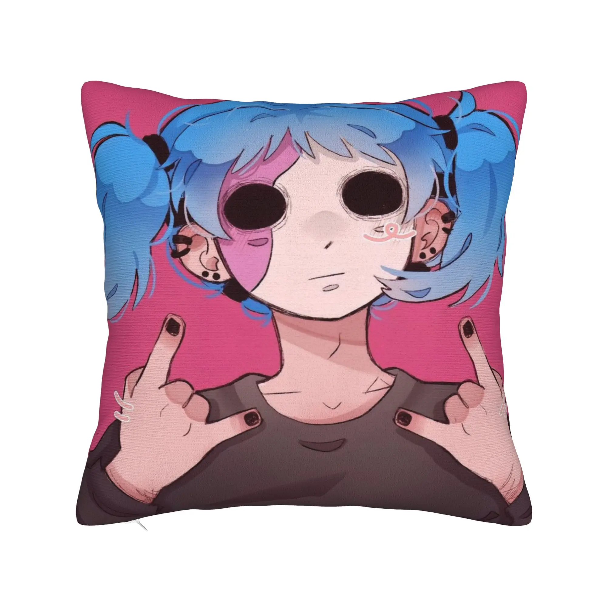Sally Face Sal Fisher Pillow Cover  Square Cushion Cover Kawaii Pillow Case For Wedding Party Home Decor