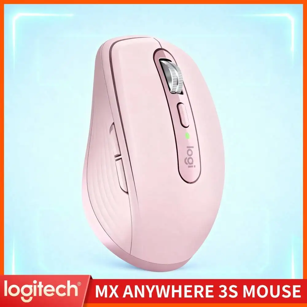 Logitech MX Anywhere 3S Bluetooth Mouse Multi-Device Compatible for PC Mac & Tablet