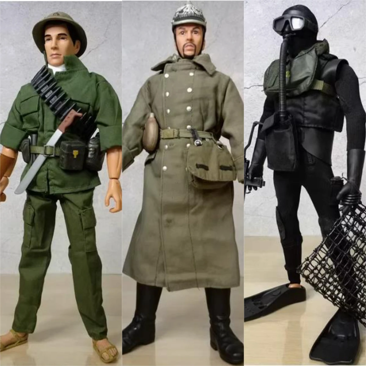 

1/6 Scale World War I Prussian Era 12in Action Figures Doll Toys 30cm Male Soldier Head Body Clothes Weapon Set Collections