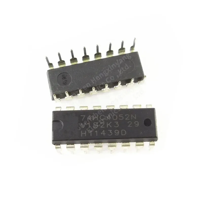 10PCS 74HC4052N DIP16 Double 4 option 1 analog switch IC chip