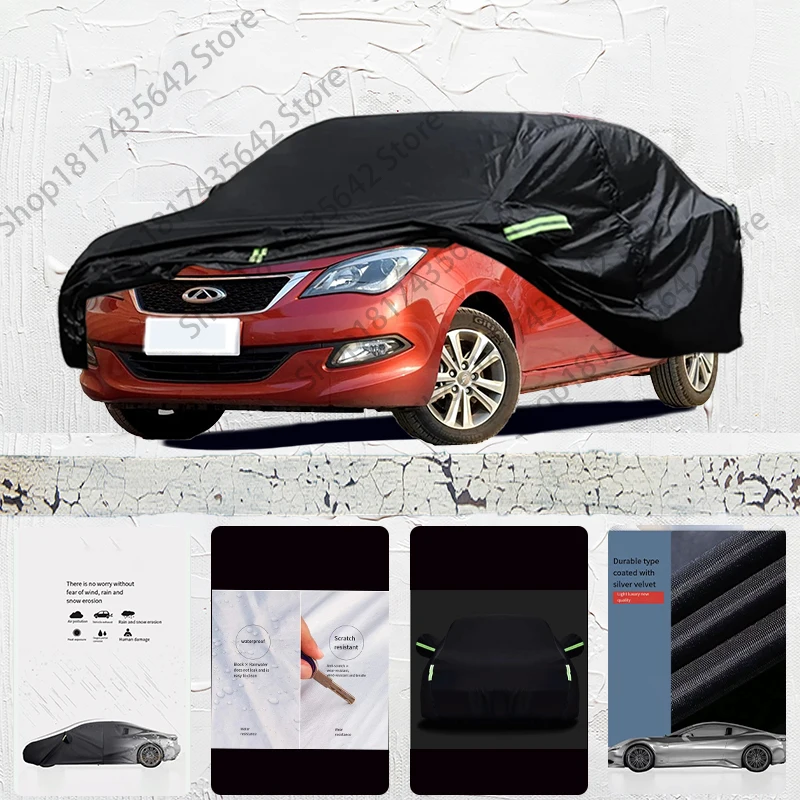 For Chery Arrizo 3 Exterior Car Cover Outdoor Protection Full Car Covers Waterproof Sunshade Anti UV Snow Cover Car cover