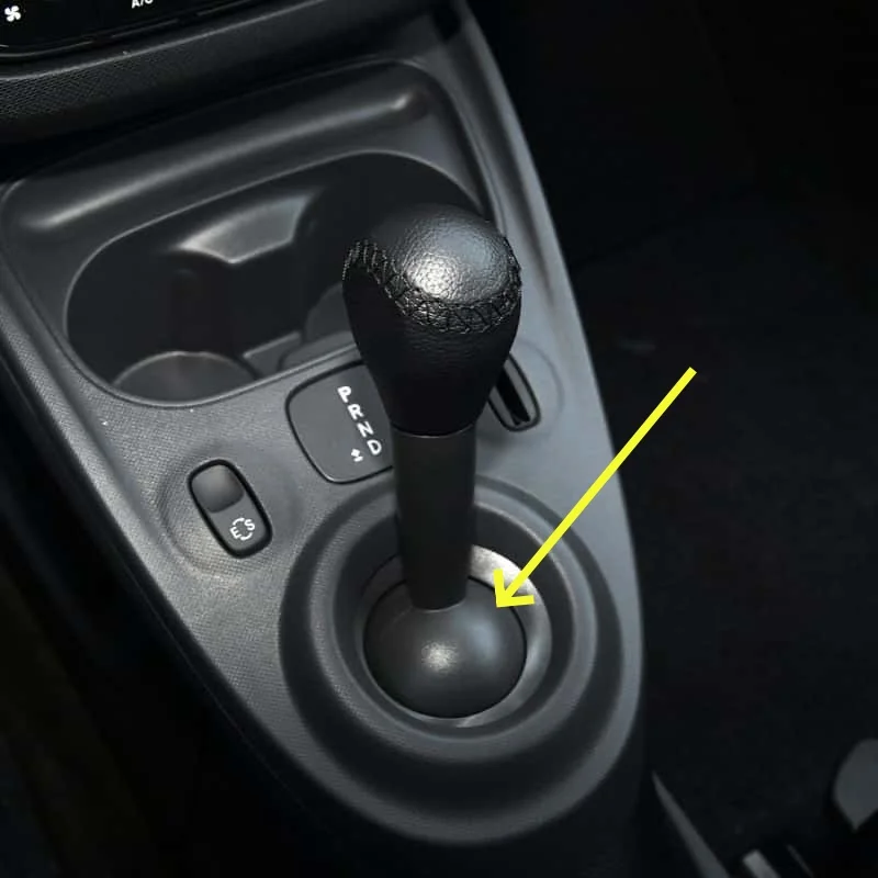 For Smart C453 Fortwo Forfour 2015-2019 / Renault Twingo III 2014-2019 Automatic Gear Shift Knob Base Housing Shifter Surround