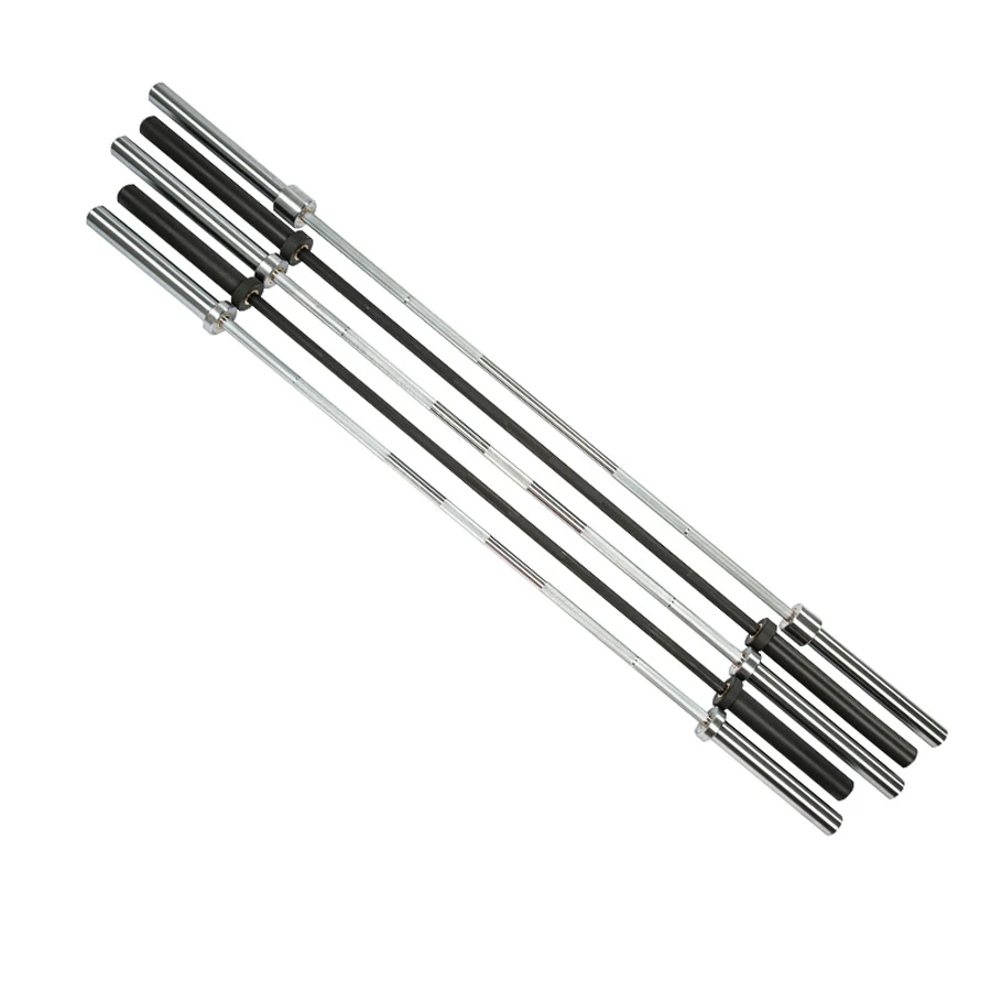 Barbell bar weightlifting straight 1.2 M 1.5 M 1.8M 2.2 M gym bar weightlifting barbell hex bar with low price