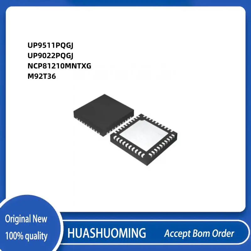 5pcs/lotNew UP9511P UP9511 UP9511PQGJ 9511PQGJ  UP9022P UP9022PQGJ 9022PQGJ   NCP81210 NCP81210MNTXG  81210 M92T36  M92T QFN-40