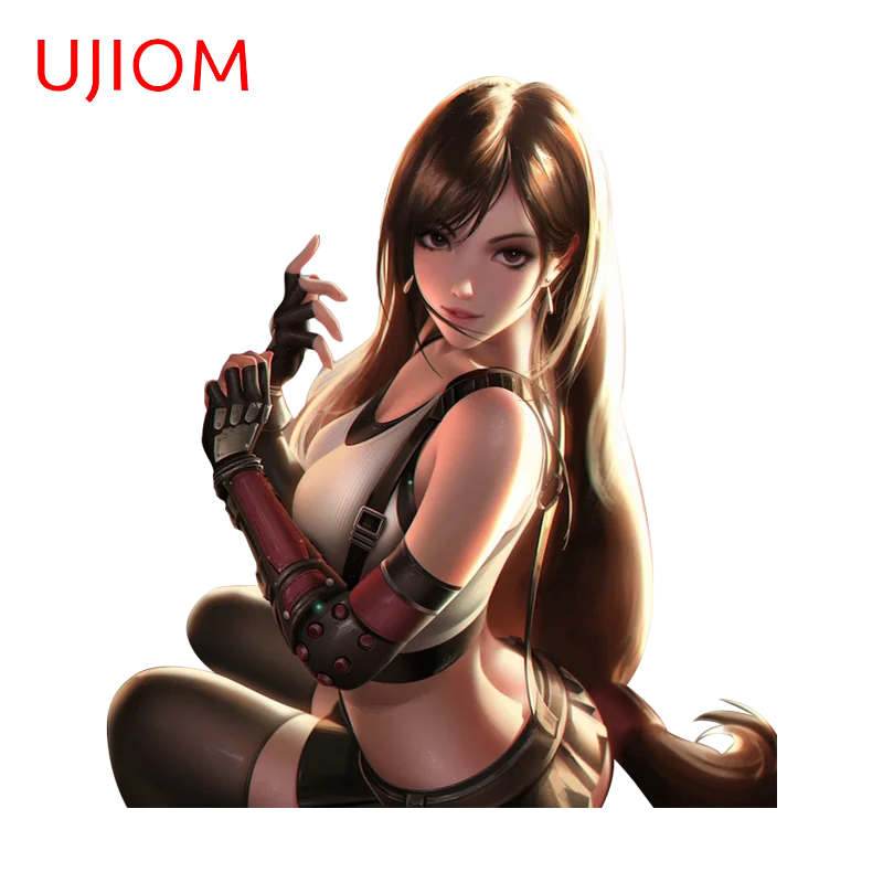 UJIOM Seductive Amusing Tifa Wall Sticker Eye Catching Exquisite Attractive Practical Decal Charming Adhesive Wallpaper