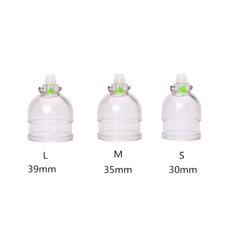 Cup for Penis Enlarger Extender Stretcher Vacuum Pump Cups Accessories for Dick Hanger Expansion Enhancement SexToys kit for Men