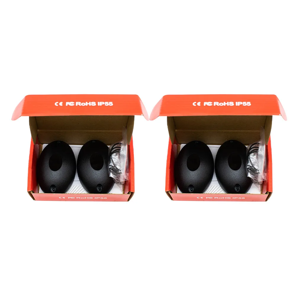 2pcs Safety Photocell Infrared Beam Sensor Photoelectric Motion Detector for Automatic Swing Sliding Gate Openers
