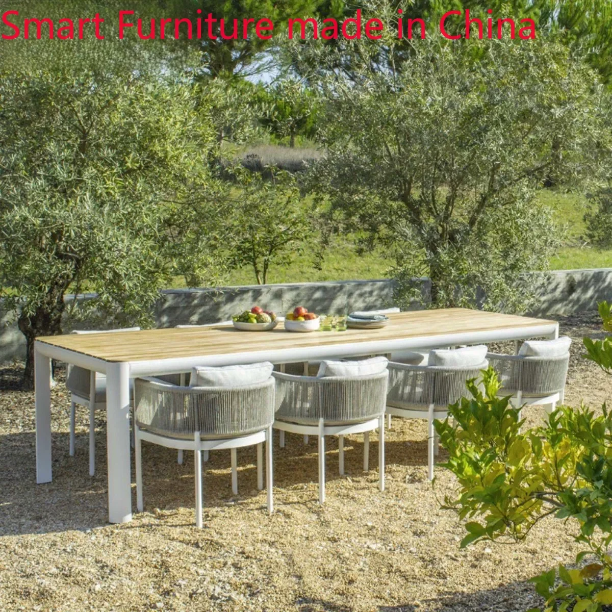 

Customized Nordic outdoor tables, chairs, balconies, rattan chairs, coffee tables, villas, hotels, leisure rattan chairs