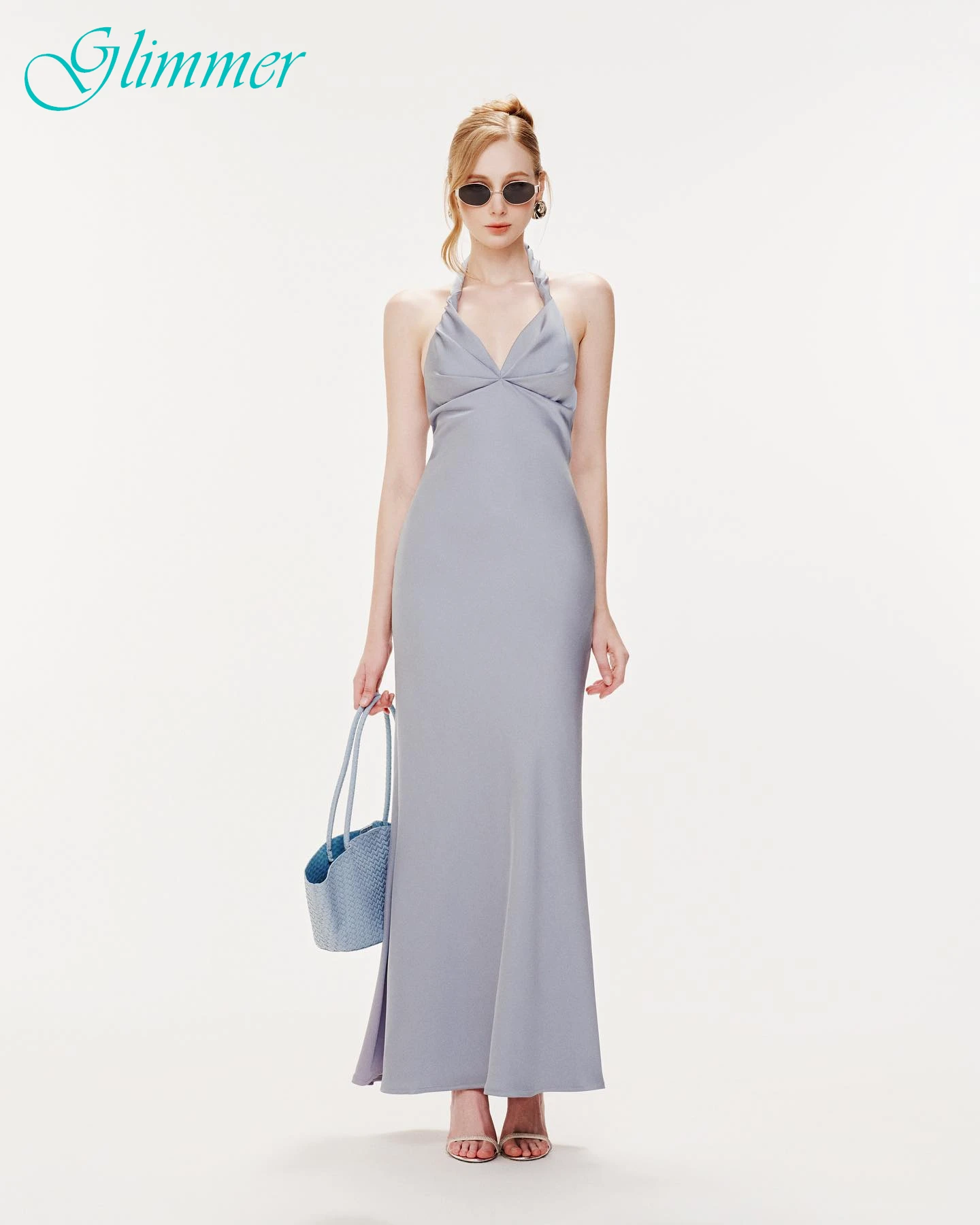 

Customized Straight Halter Elegant Formal Evening Dress Fashion Delicate Celebrity Gowns High Quality Temperament Party Dress