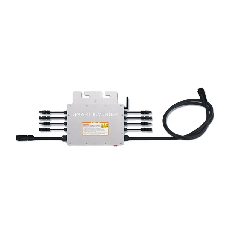 Stackable Solar Micro Inverter 1200W On Grid MPPT DC30-60V AC220V Pure Sine Wave PV Converter
