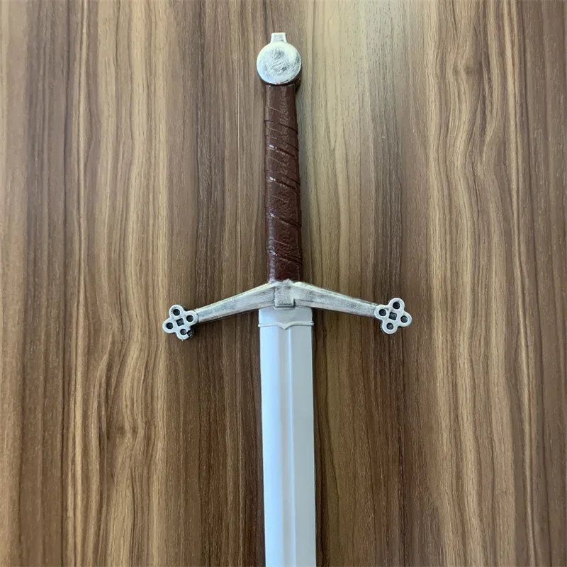 WW لعبة البرية هانت جيرالت السيف تأثيري سلاح بالادين السيف الأبيض الذئب الدعائم معالج جوهرة السيف السلامة بولي المطاط المطاط دور دمى هدايا #4