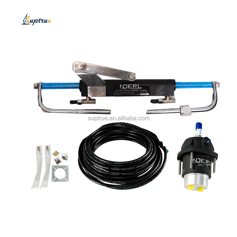 

STLF 90hp 150hp 300hp Yacht Speed Boats Kit Marine Outboard Hydraulic Steering System for Yacht Motor