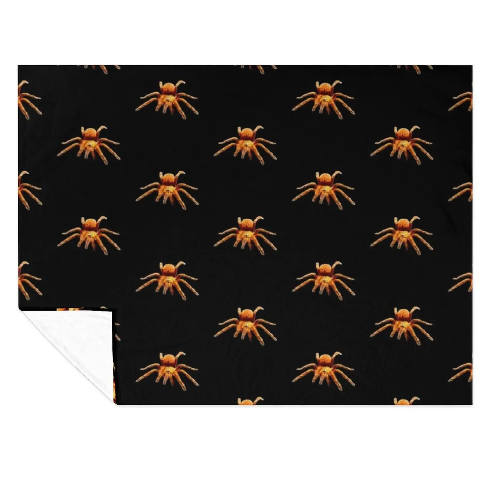 

OBT -Pterinochilus murinus; Orange Baboon Tarantula Throw Blanket Blankets For Baby Plaid Heavy Blankets
