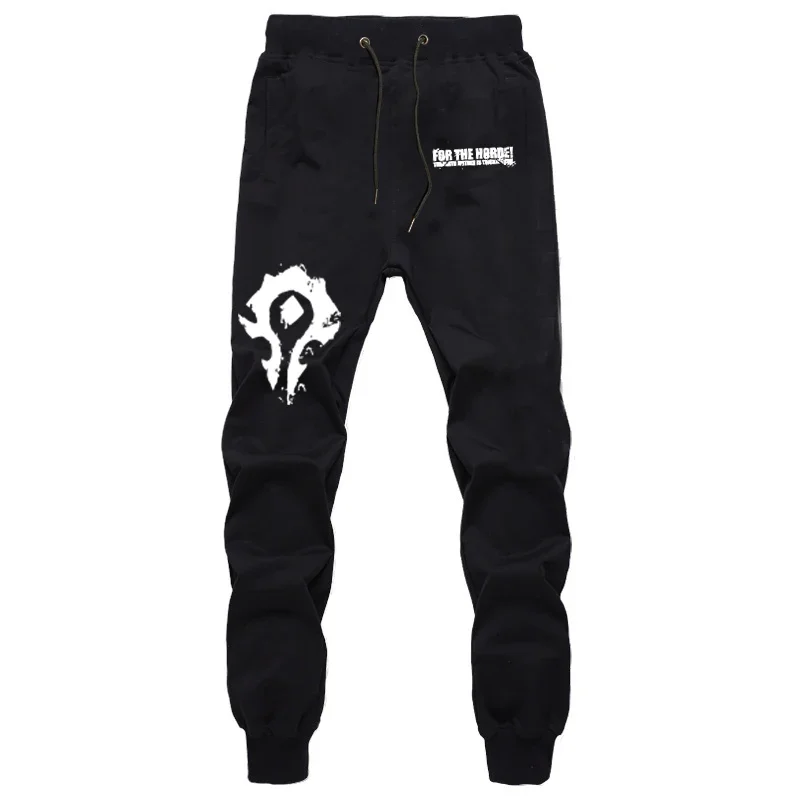 

Fashionable breathable men's and women's sports pants World of Warcraft straight leg pants fitness jogging high-quality pants